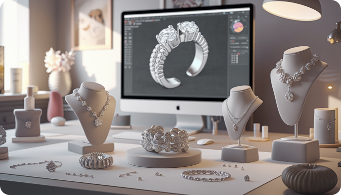 Grandes marques de bijouterie qui utilisent le rendu 3D pour leur activité