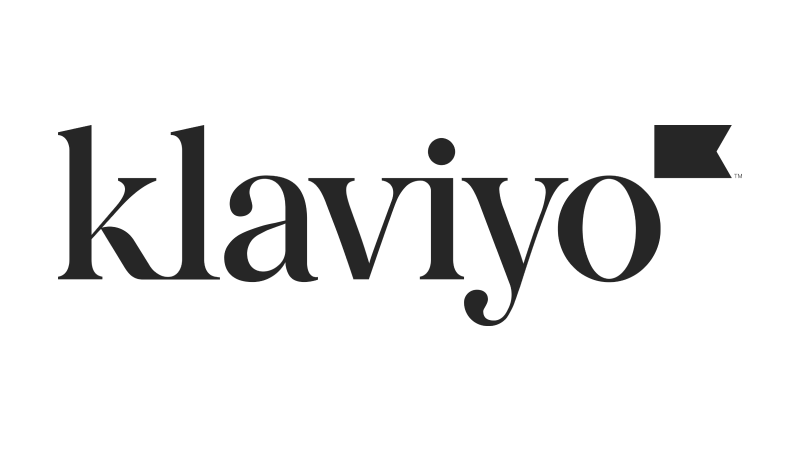 Klaviyo logo on a white background