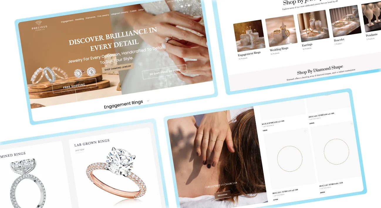 Cost of Jewelry E-commerce Website Development